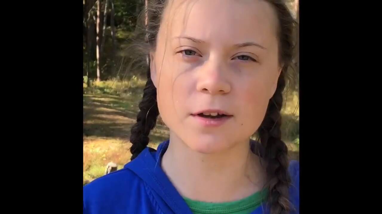 Greta Thunberg, the 16-year-old nominated for Nobel Peace Prize, wants nations to treat climate change like war