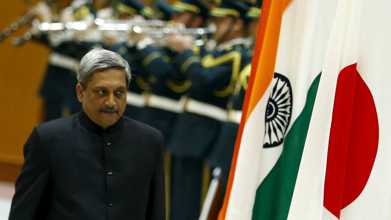 When the Narendra Modi government came to power in 2014, Parrikar replaced Arun Jaitley as the Minister of Defence. (Image: Reuters)