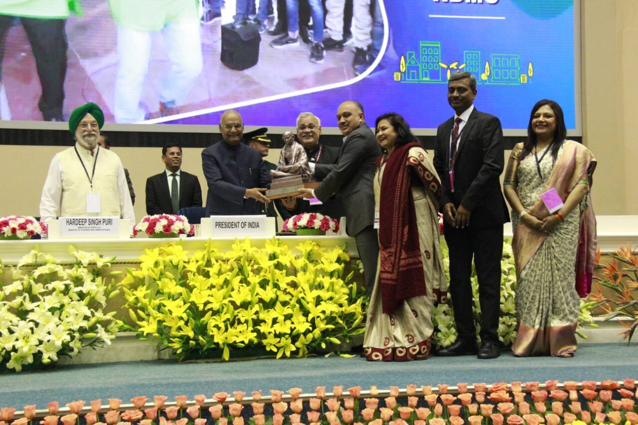 Indore gets cleanest city award for the third time