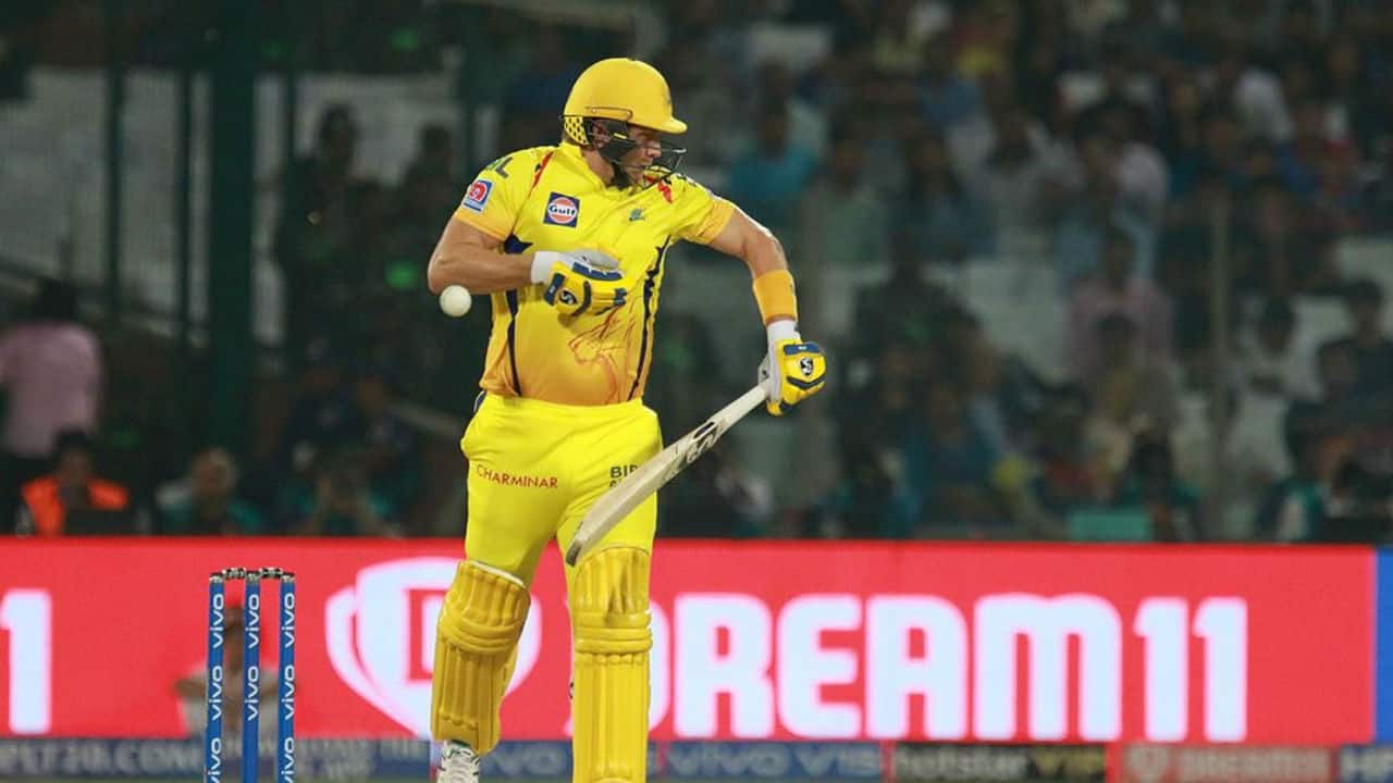 Watson endeared a tough phase and then started knocking the required runs down. 