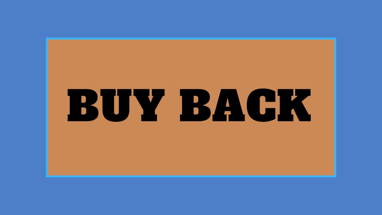 Buy back shop