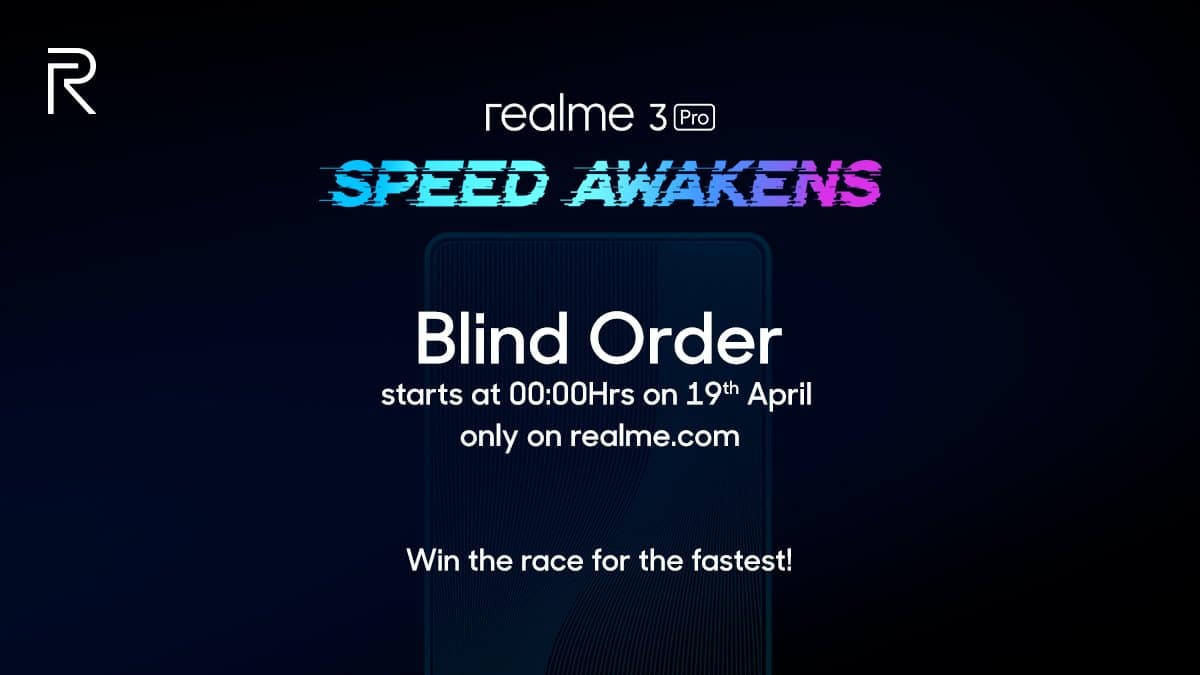 Everything you need to know about Realme 3 Pro 'blind pre-order' sale on April 19