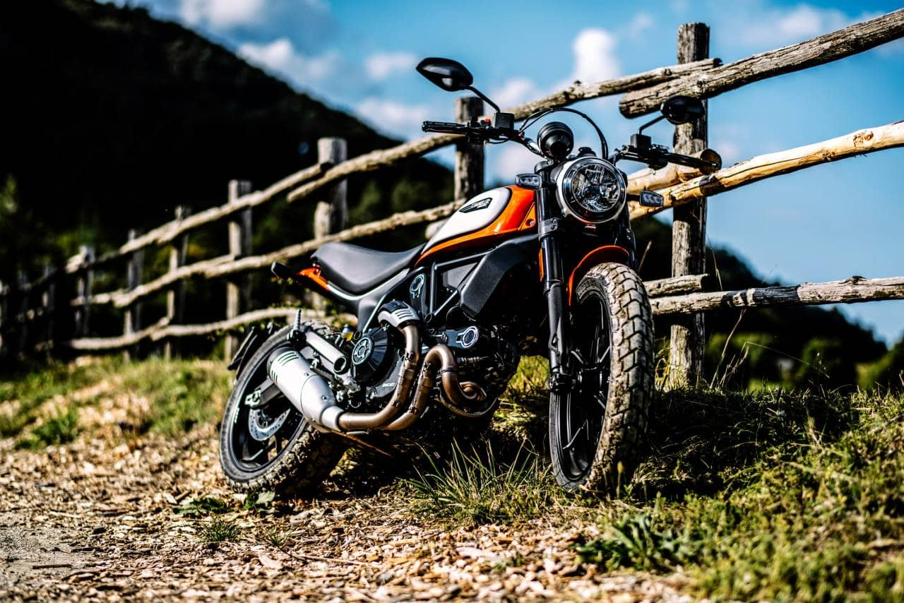 ducati scrambler icon tangerine