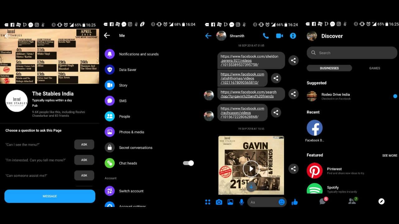 Facebook Messenger app now available in dark mode: Here’s how to activate it