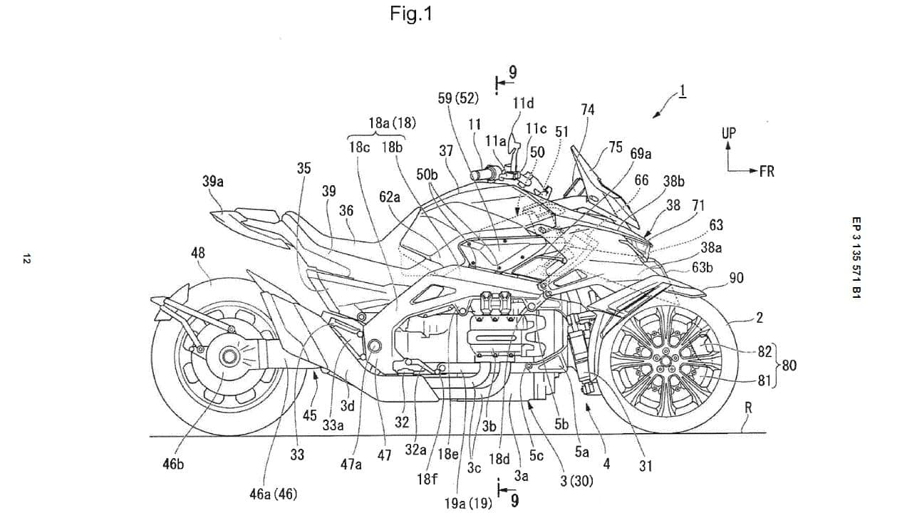 Honda NeoWing Patent