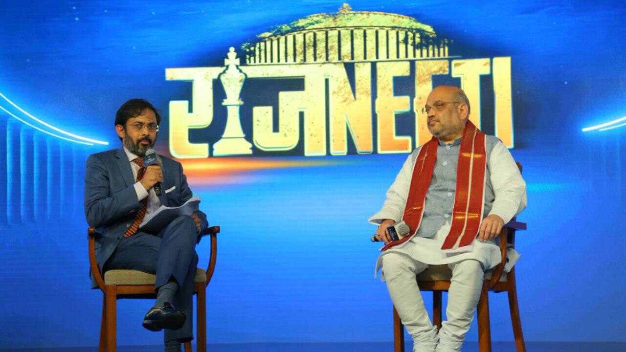 On Balakot airstrikes | Shah said the world has acknowledged India’s right to self-defence and Pakistan has now been isolated diplomatically. He added that if airstrikes like Balakot operation “had been carried out 10 years ago, terror attacks like Pulwama would not have happened”. (Image: Twitter/@CNNnews18)