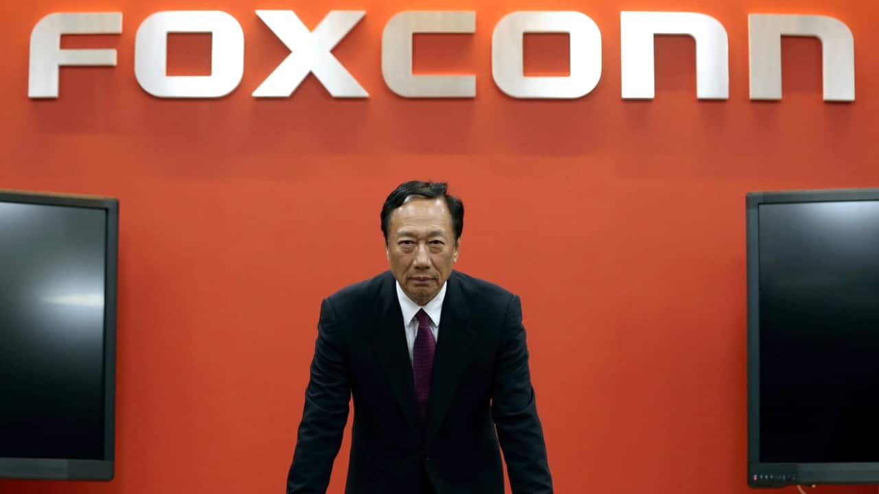 Foxconn billionaire’s eight-year stock target finally comes true