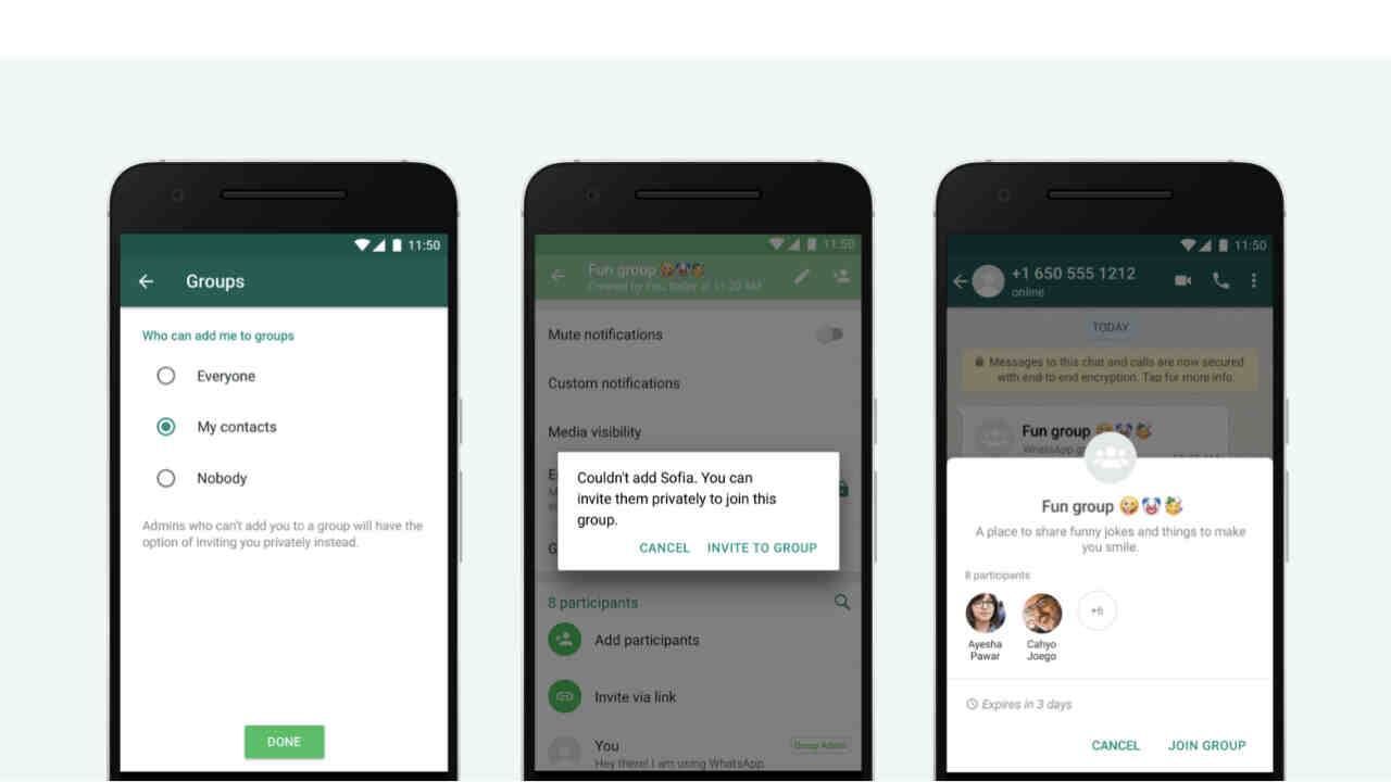 WhatsApp new Privacy setting prevents users from getting added to random groups WhatsApp new Privacy setting prevents users from getting added to random groups