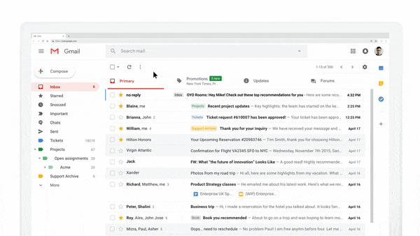 Dynamic email in Gmail: Top features Google has added to make Gmail ...