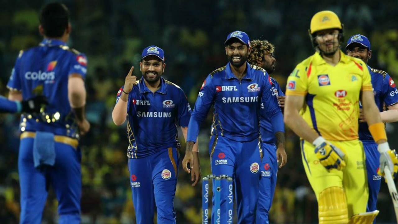 Lasith Malinga got Mumbai off to a great start as he got rid of the dangerous Shane Watson in the very first over. (Image: BCCI, iplt20.com) Lasith Malinga got Mumbai off to a great start as he got rid of the dangerous Shane Watson in the very first over. (Image: BCCI, iplt20.com)