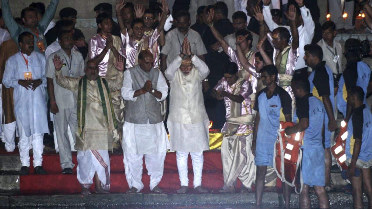 Ground Report | From Ganga cruise to Kashi corridor: PM Modi goes the extra mile to woo voters in Varanasi Ground Report | From Ganga cruise to Kashi corridor: PM Modi goes the extra mile to woo voters in Varanasi