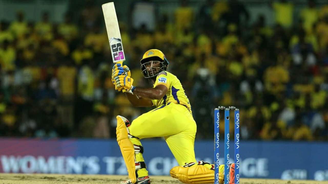 Ambati Rayudu then along with Dhoni put together a 66-run partnership as CSK finished with 131/4 in 20 overs. 