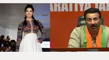 Actor Sunny Leone and actor-turned politician Sunny Deol