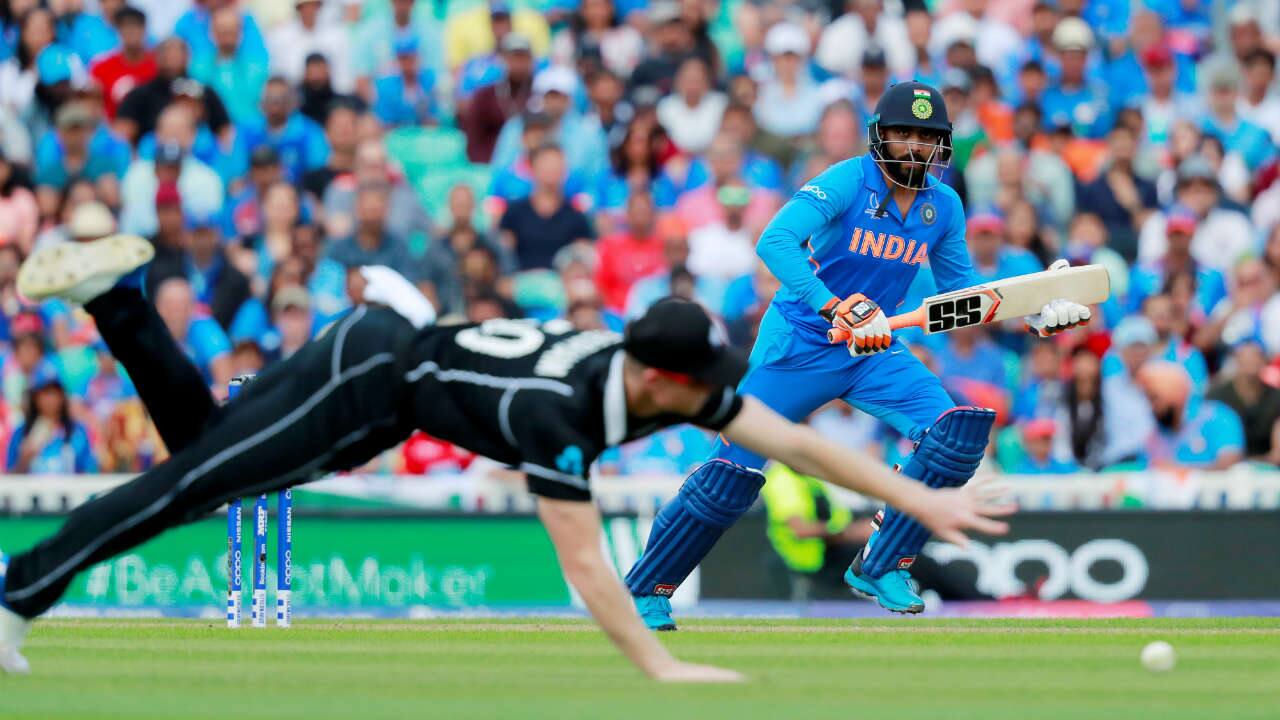 Ravindra Jadeja was the only shining light with the bat as he brought up his half-century in the 38th over. He shared a 62-run stand with Kuldeep Yadav (19) for the ninth wicket as India could only manage 179 before being bundled out. Boult was the most impressive bowler finishing with figures of 4/33. (Image: Reuters)