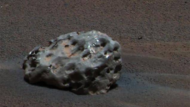 The heat shield rock (NASA)