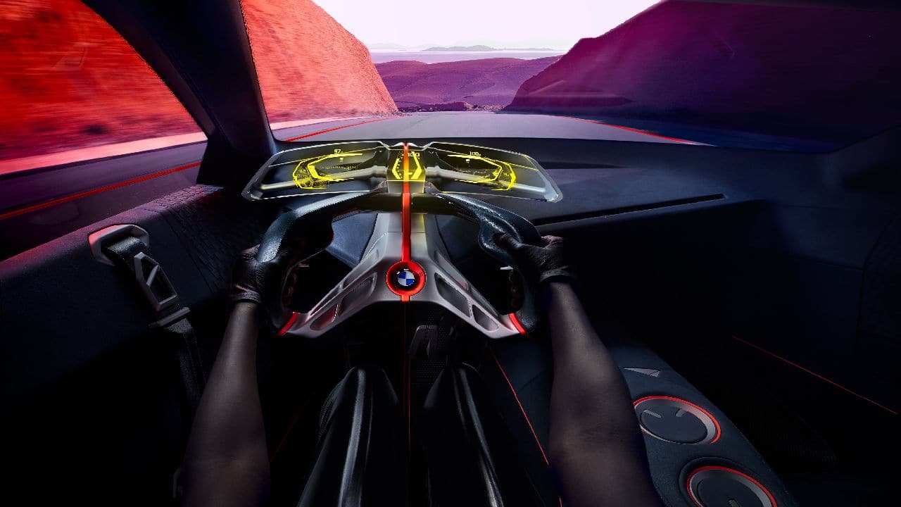 BMW Vision M Next interiors