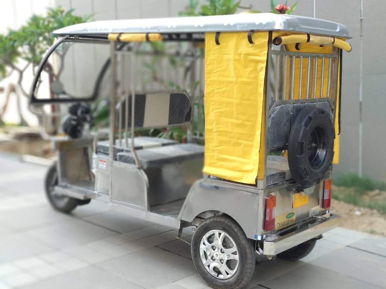 Stainless steel erickshaws Efficient, sturdier alternatives