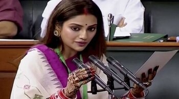 Nusrat Jahan on Sandeshkhali