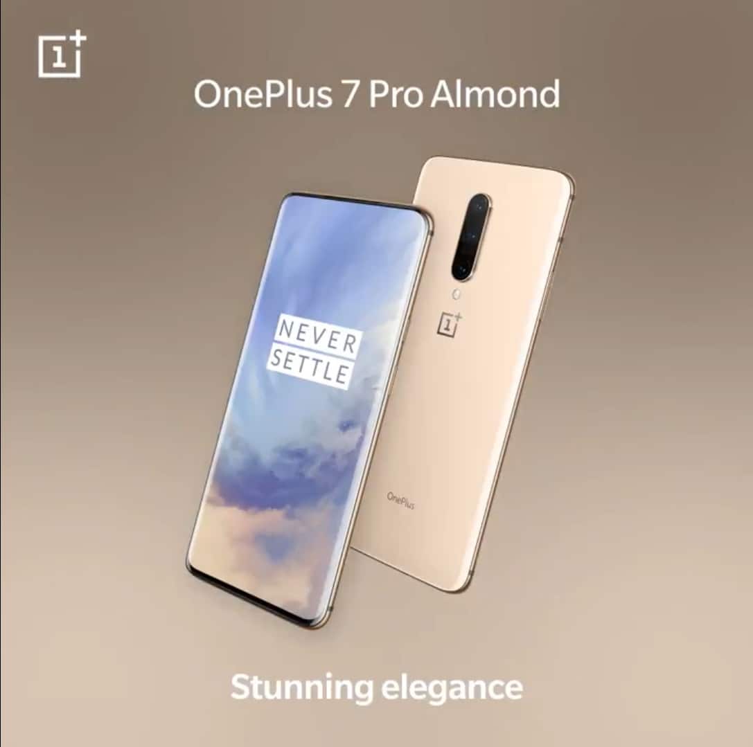 OnePlus 7 Pro Almond variant goes on sale today, available only in