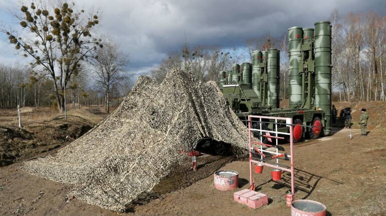A view shows S-400 surface-to-air missile system after its deployment near Kaliningrad, Russia (Image: Reuters) A view shows S-400 surface-to-air missile system after its deployment near Kaliningrad, Russia (Image: Reuters)