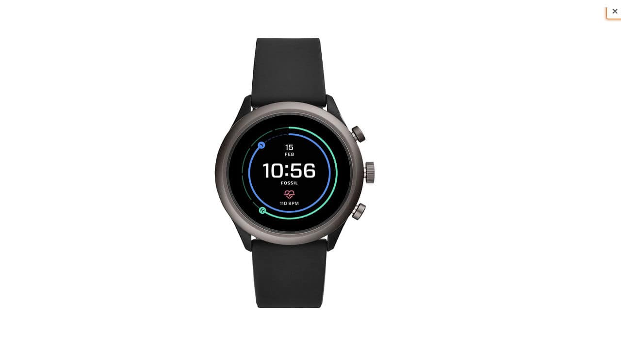 Fossil sport 2025 smartwatch 2019