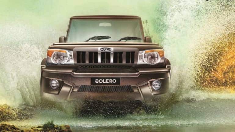 2021 Mahindra Bolero spied front fascia spied undisguised, gets