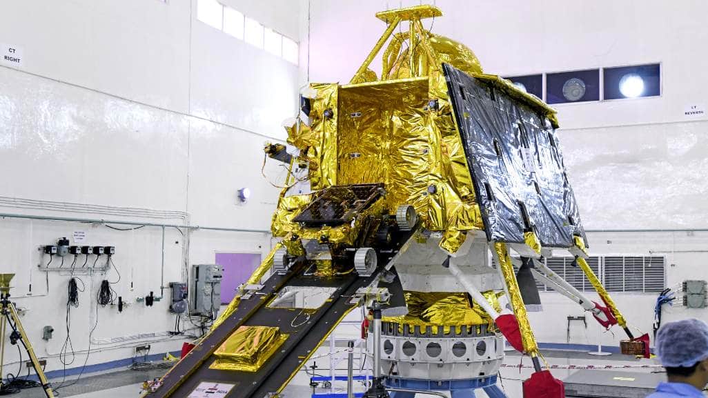 India is all set for its second date with the moon. The Indian Space Research Organisation (ISRO) is preparing for to launch the country’s second lunar exploration mission, Chandrayaan-2 on July 22 at 2.43 pm. (Image: isro.gov.in) India is all set for its second date with the moon. The Indian Space Research Organisation (ISRO) is preparing for to launch the country’s second lunar exploration mission, Chandrayaan-2 on July 22 at 2.43 pm. (Image: isro.gov.in)