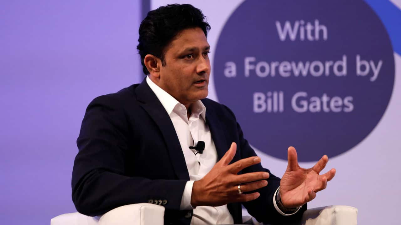 Anil Kumble.