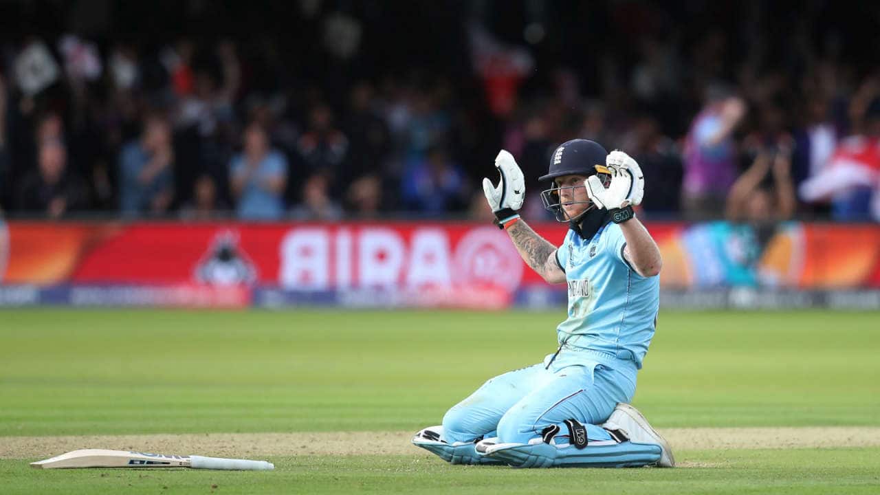 England keeping losing wickets towards the end, but Stokes kept the hosts alive in the chase. Stokes stretched the match all the way down to the last over in which England needed 15 runs. England managed 14 runs off the last over and the match was tied. Stokes remained not out on 84. (Image: Reuters) England keeping losing wickets towards the end, but Stokes kept the hosts alive in the chase. Stokes stretched the match all the way down to the last over in which England needed 15 runs. England managed 14 runs off the last over and the match was tied. Stokes remained not out on 84. (Image: Reuters)