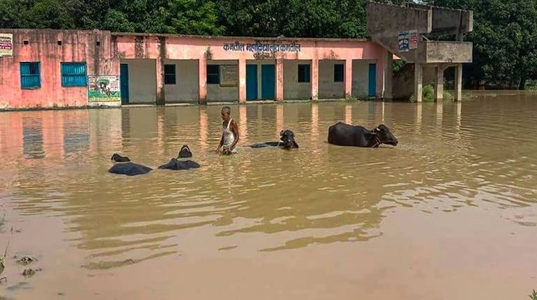 Bihar Flood Situation Remains Grim 74 Lakh Affected In 16 Districts