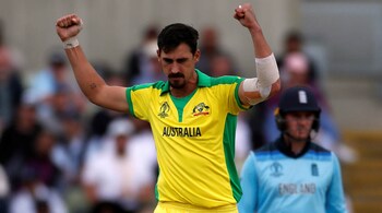 Mitchell Starc. Kolkata Knight Riders bought the Australian left-arm fast bowler for Rs 24.75 crore - the highest bid in the history of the cash-rich Indian Premier League. (Photo via X)