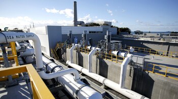 View of a desalination plant in California, USA (Image: Reuters)