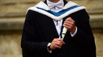 In a country of 1.4 billion people, success is viewed as graduation from a good college.