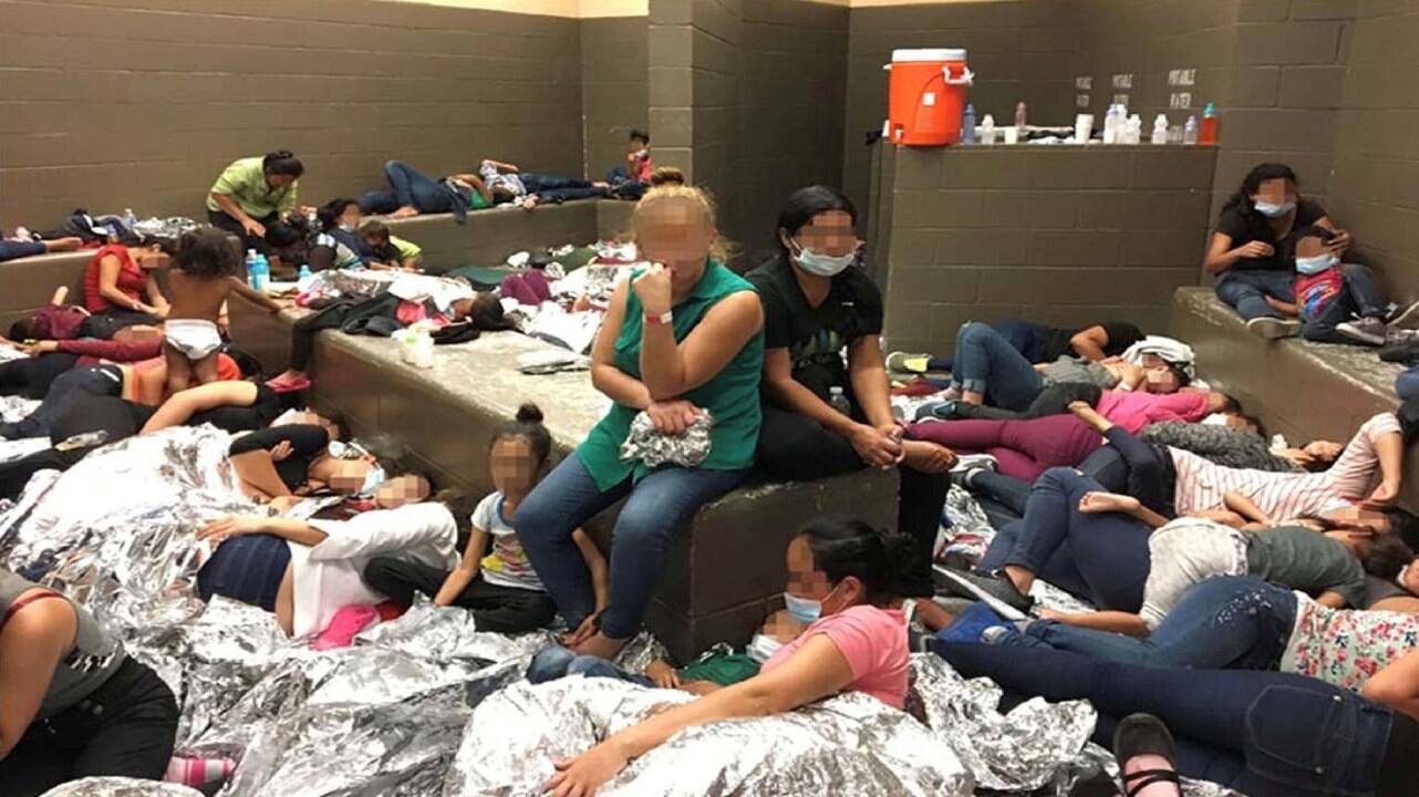 Members of a congressional group visiting facilities in Texas said migrants were being kept in deplorable conditions. The delegation had been asked to surrender its phones ahead of the tour, but Democratic US Representative Joaquin Castro smuggled a device into a Border Patrol station and took video of women in a cramped cell. (Image: Reuters) Members of a congressional group visiting facilities in Texas said migrants were being kept in deplorable conditions. The delegation had been asked to surrender its phones ahead of the tour, but Democratic US Representative Joaquin Castro smuggled a device into a Border Patrol station and took video of women in a cramped cell. (Image: Reuters)