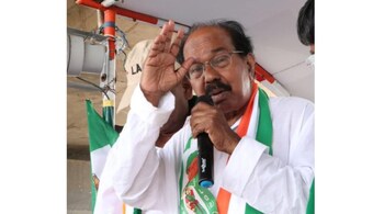 Karnataka elections: The former Karnataka chief minister said there is a "groundswell" of support for the Congress in the state, and his party's campaign on corruption issues have worked, while the BJP is facing a "strong, anti-incumbency wave".