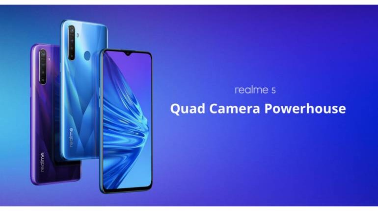 Realme 5 Goes For Sale Today For The First Time In India At 12pm Specifications Price Offers