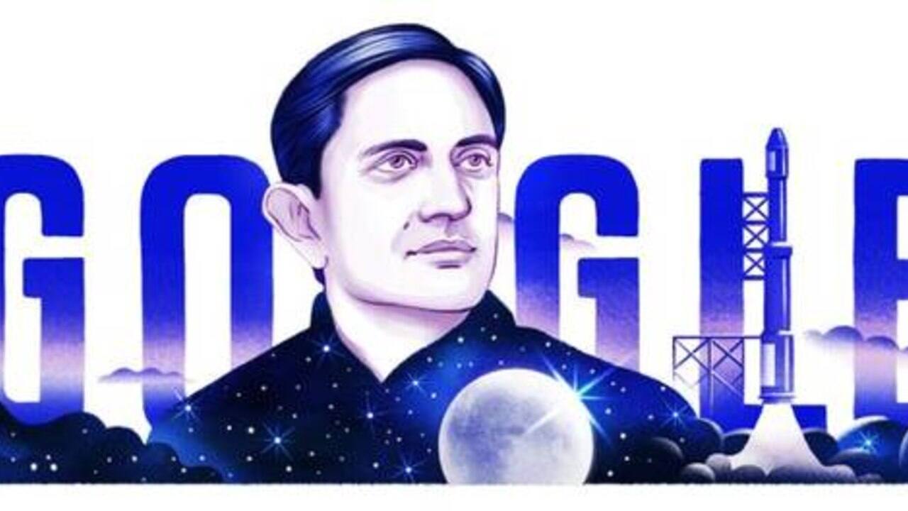 Google Doodle celebrates ISRO Founder Vikram Sarabhai's 100th birthday Google Doodle celebrates ISRO Founder Vikram Sarabhai's 100th birthday