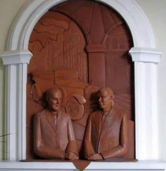 Answer: The meeting of Rolls and Royce, which sparked the partnership 