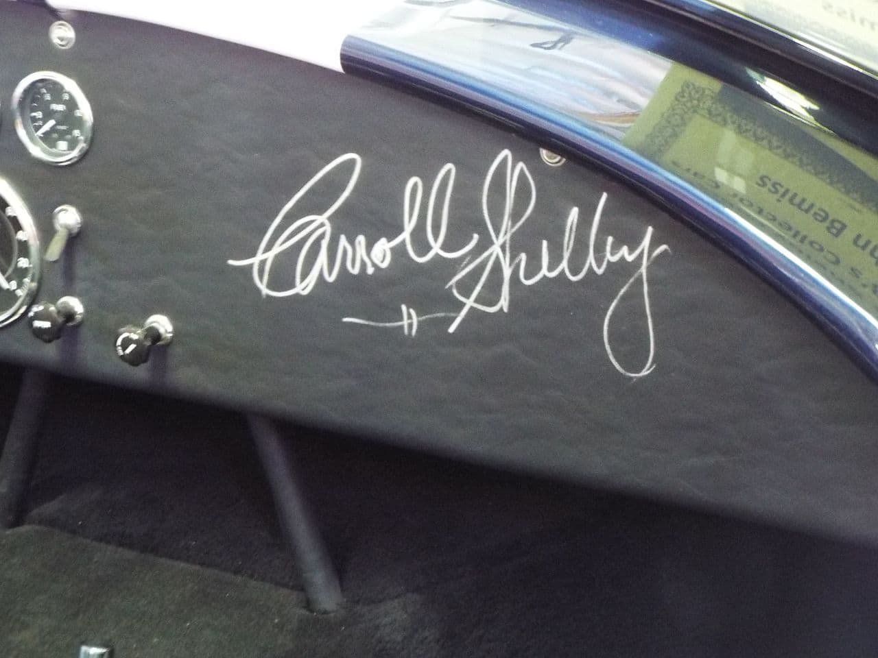 Answer: Carol Shelby (Image: Wikipedia)