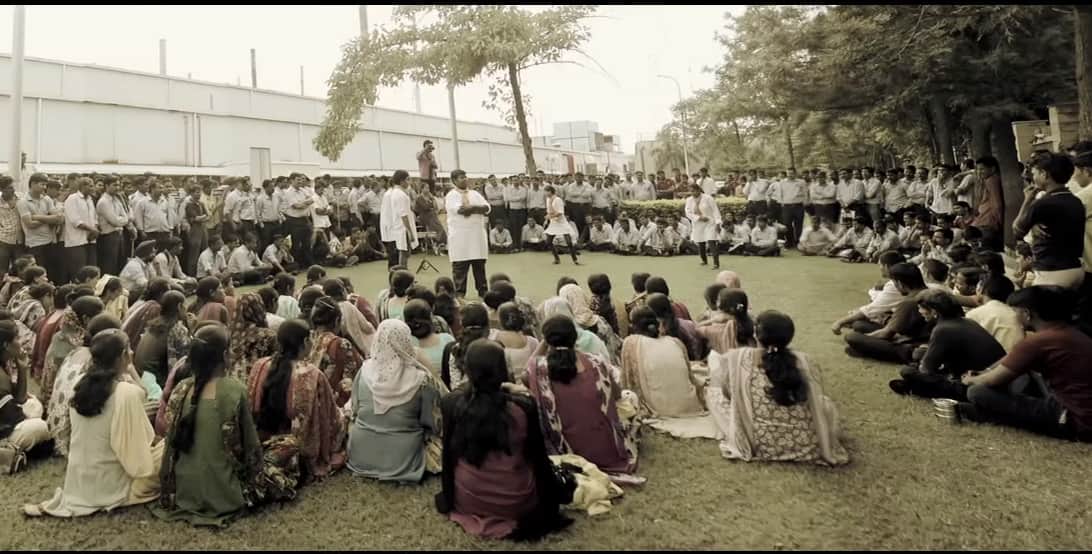 An awareness session in progress