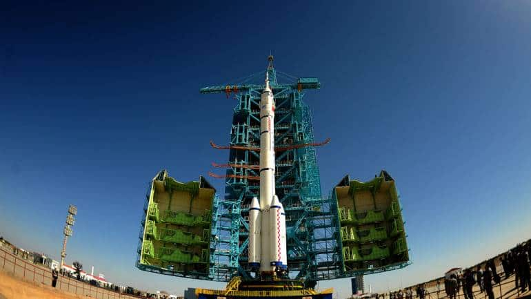 China Moves Rocket Into Place For Nation's 1st Mars Mission