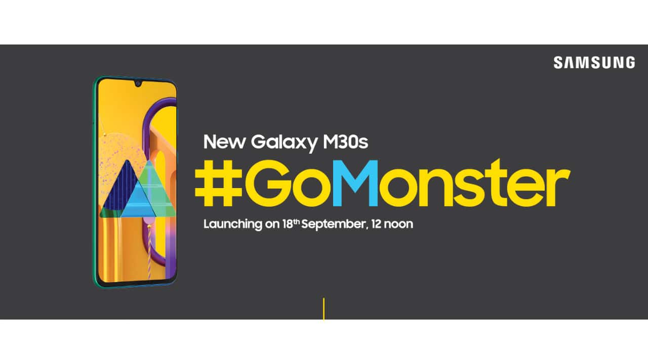 Samsung Galaxy M30s launch today at 12 pm: Specifications, expected price and other details