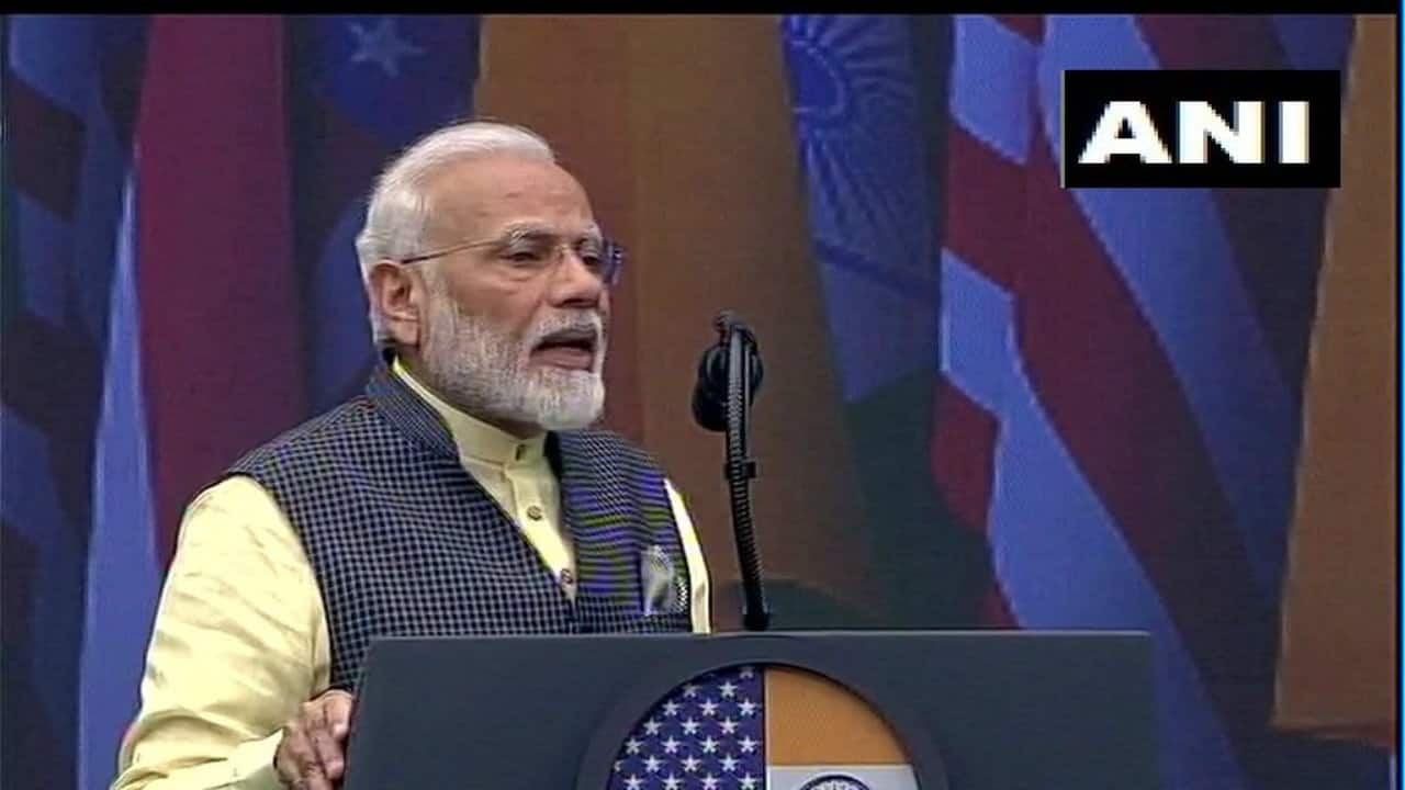 ‘Ironic’ says Mehbooba Mufti's daughter, as crowd cheers PM Modi’s Article 370 remark at ‘Howdy, Modi!’ event ‘Ironic’ says Mehbooba Mufti's daughter, as crowd cheers PM Modi’s Article 370 remark at ‘Howdy, Modi!’ event