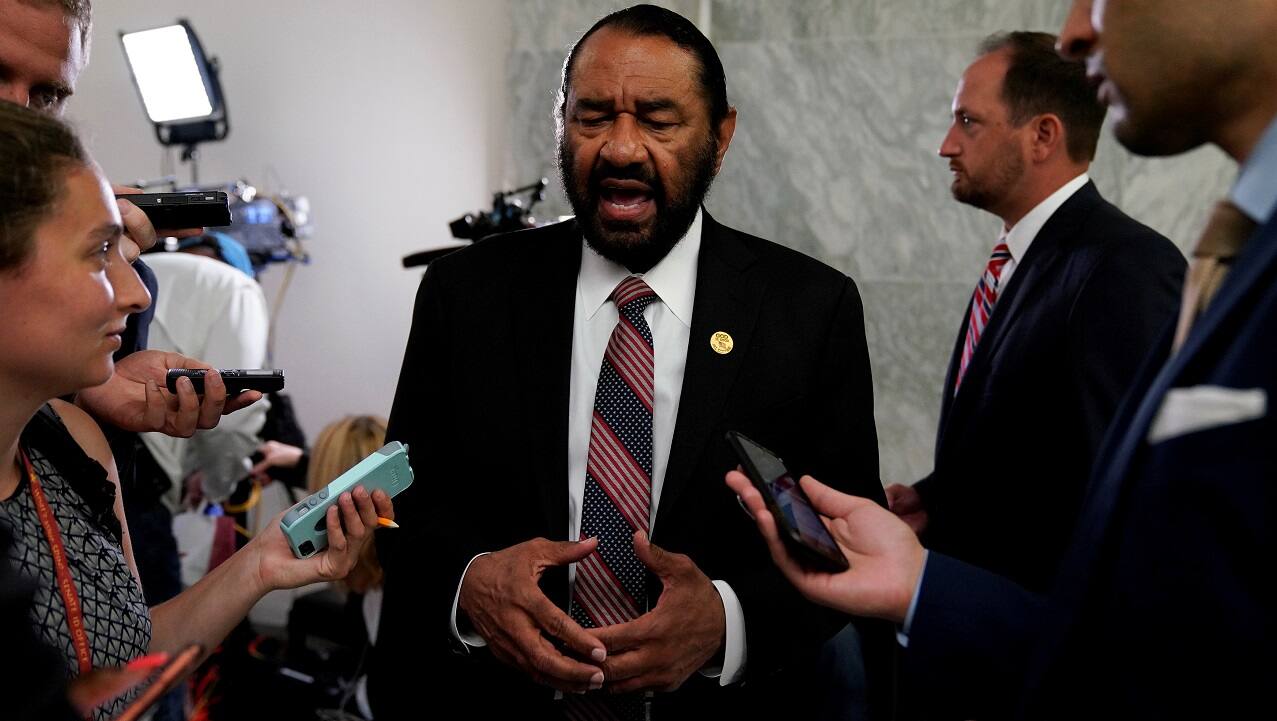 Rep. Al Green [D-TX] (Image: Reuters)