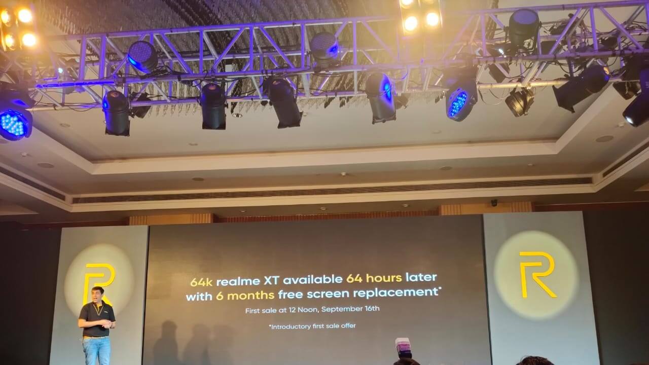 Realme XT, India's first 64 MP quad camera phone, goes on sale on Flipkart today