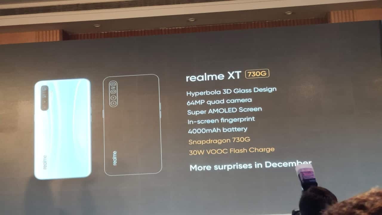 Realme XT Pro confirmed with Snapdragon 730G SoC and 30W fast charging