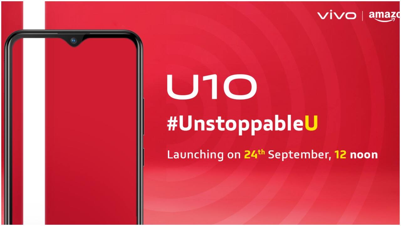 Vivo U10 launch event set to begin at 12 pm: Expected price, specifications, live-stream details Vivo U10 launch event set to begin at 12 pm: Expected price, specifications, live-stream details