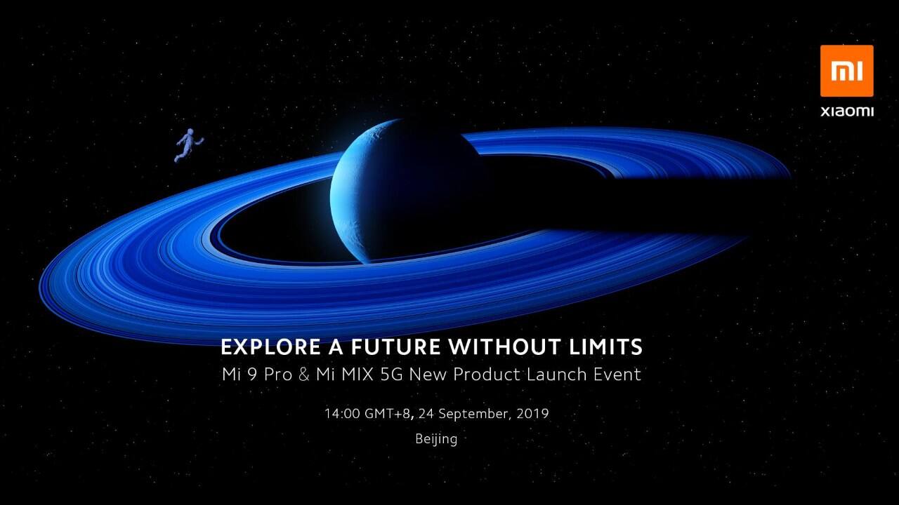 Xiaomi Mi Mix 5G and Mi 9 Pro launch date confirmed on 24th September