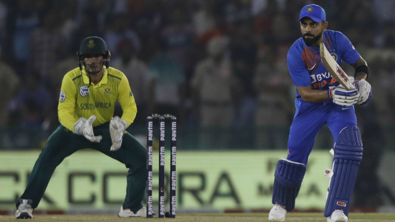 India-SA T20 | When a snake stopped play!