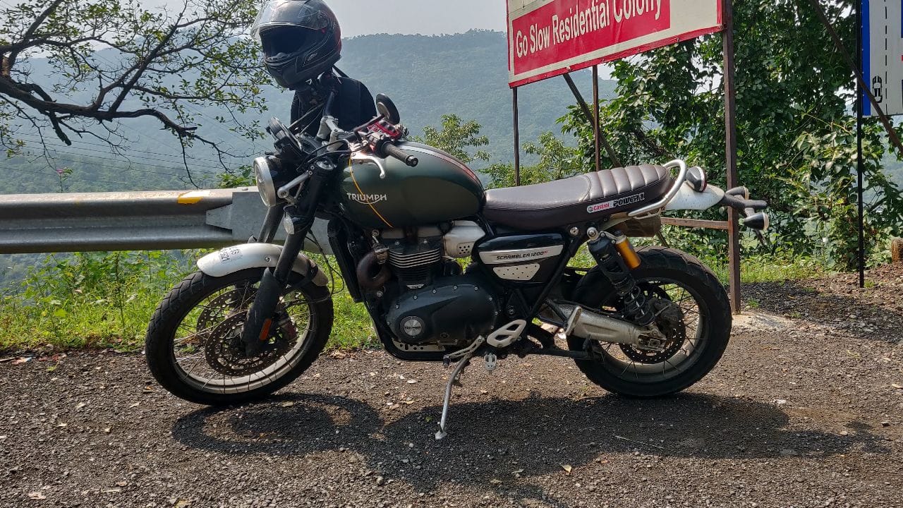 Triumph scrambler clearance touring